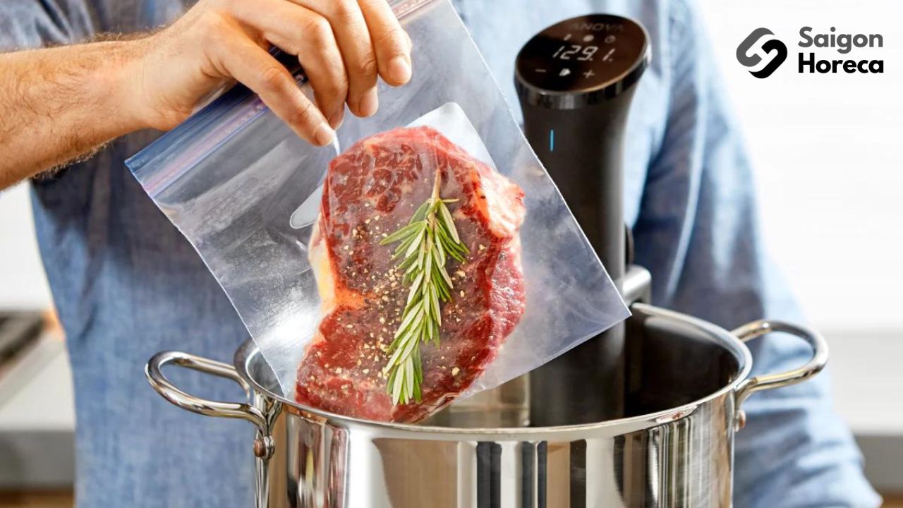 Nấu thiết bị sous-vide