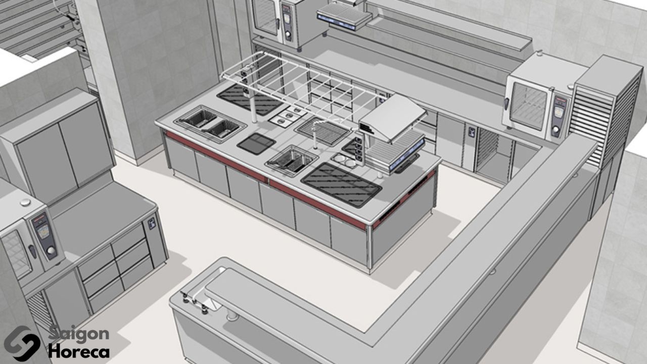 European-Style Kitchen structure