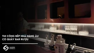 Những lưu ý đặc biệt trong thiết kế bếp cho nhà hàng Âu phục vụ theo set menu
