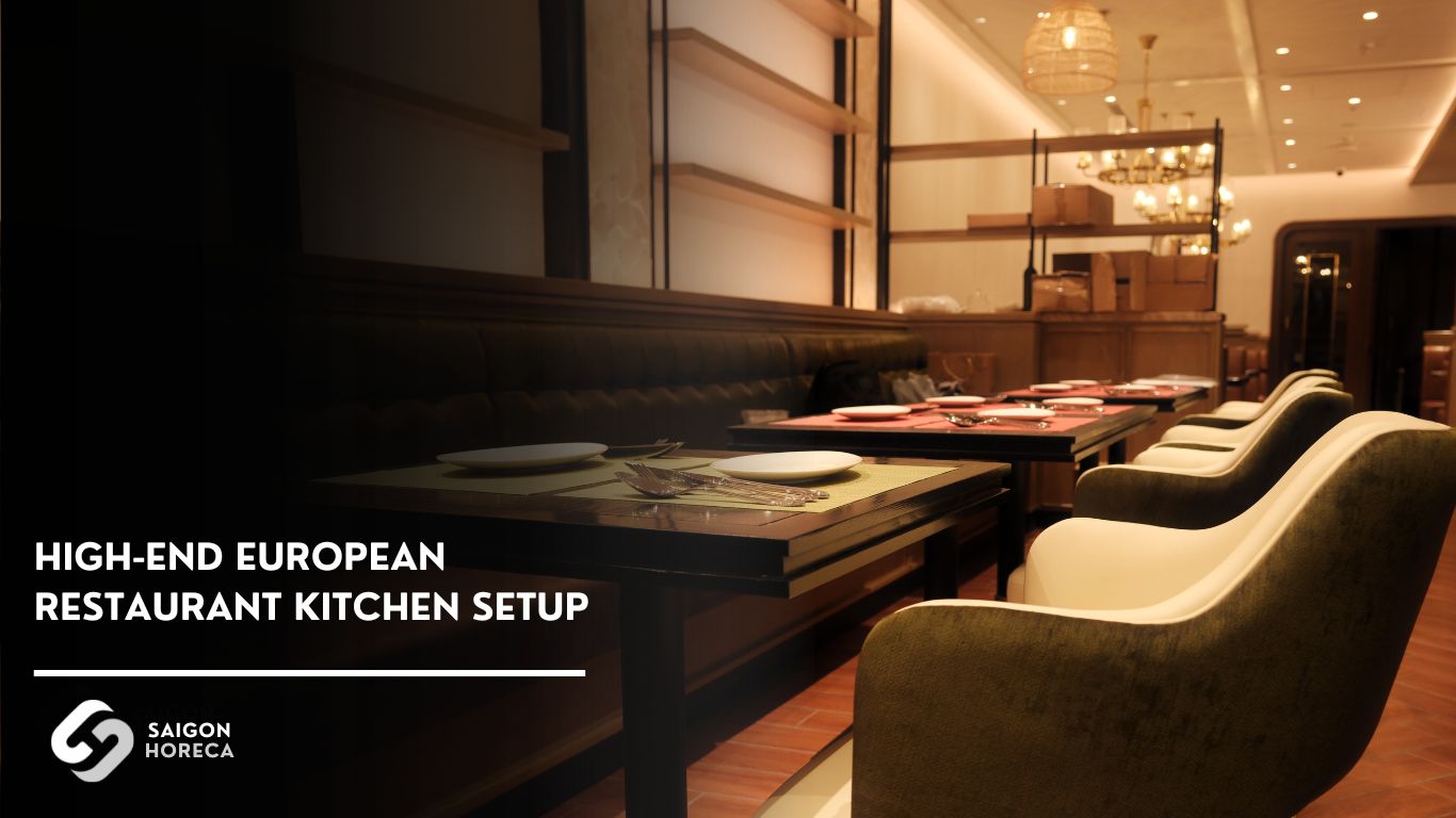 High-End European Restaurant Kitchen Setup: Smart Design, Smooth Operation, HACCP-Compliant