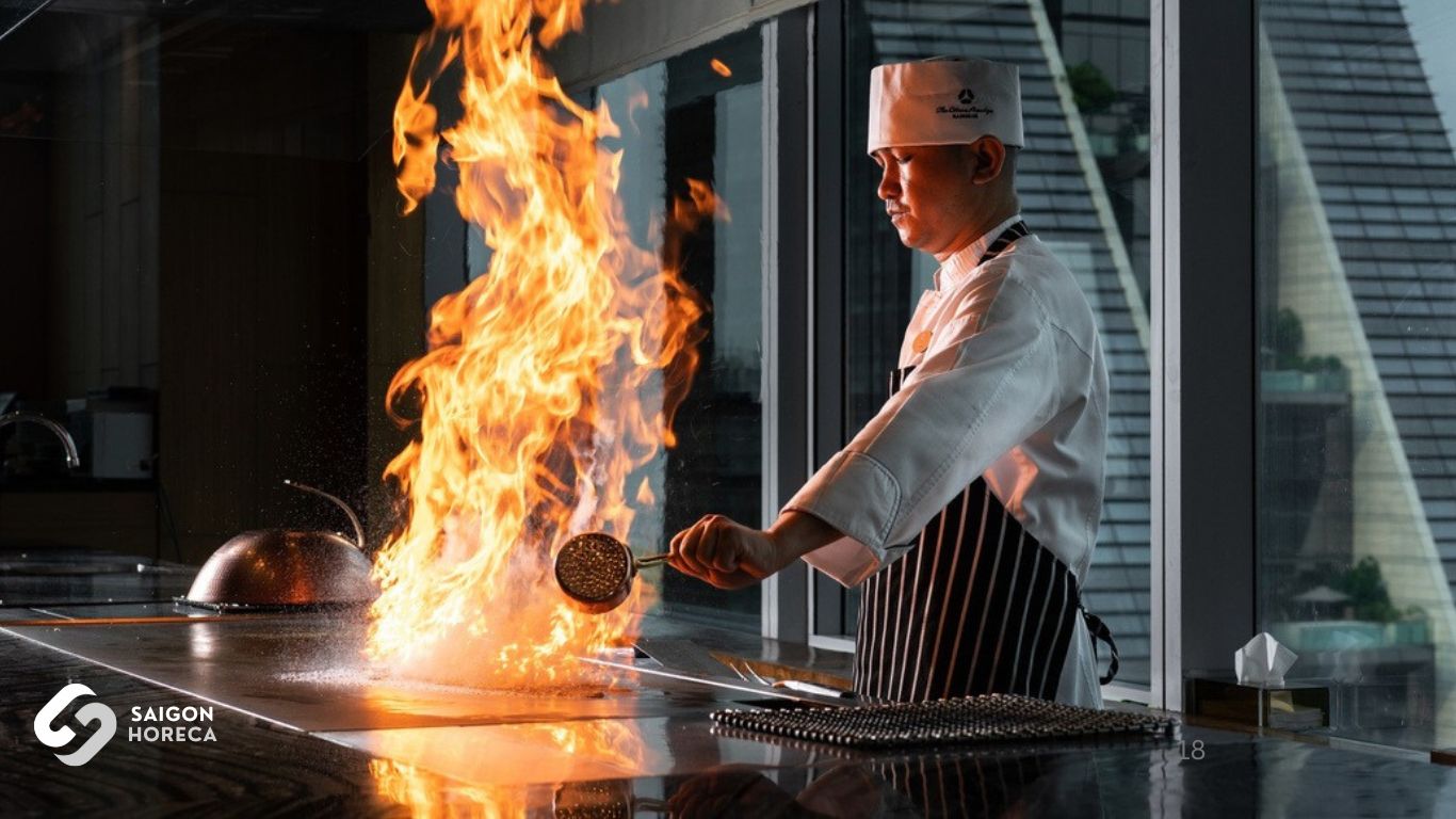 thiet ke bep teppanyaki 4