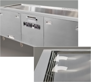 Bếp Bàn Nướng Teppanyaki Ducted Grill — Teppanyaki with Integrated Exhaust Duct Fujimak