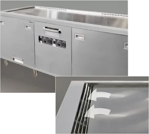 Teppanyaki Ducted Grill — Teppanyaki with Integrated Exhaust Duct Fujimak