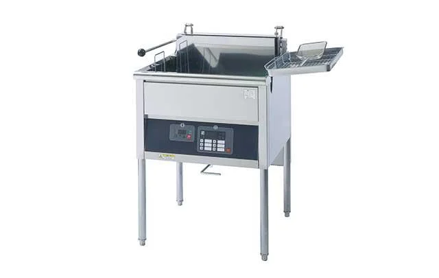 Chảo chiên công nghiệp & máy lọc dầu fujimak corporation offers a wide lineup of Electric Deep Fryers ranging from 8L tabletop models to 150L Conveyor-type Continuous Fryers. FEFS259TD