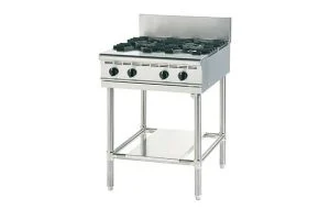 Industrial gas stove/oven FGTNS067504 - dual burner Fujimak