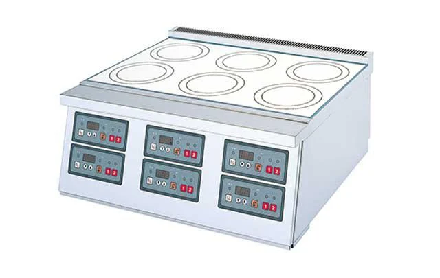 Bếp Từ Công Nghiệp & Bếp Hầm Thấp FIC69606A – Multi Stove, 2/4/6-burner options Fujimak