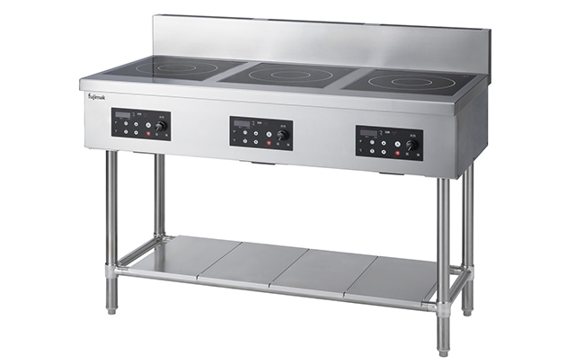 Industrial Induction Cooker & Low Cassette Cooker FICT126015H - 3-port table type Fujimak