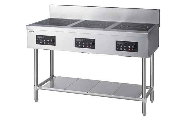 Bếp Từ Công Nghiệp & Bếp Hầm Thấp FICT126015H – 3-port table type Fujimak