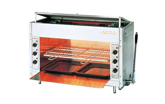 Bếp Chiên Phẳng & Lò Nướng Salamander Roaster Fujimak RGP-46SV