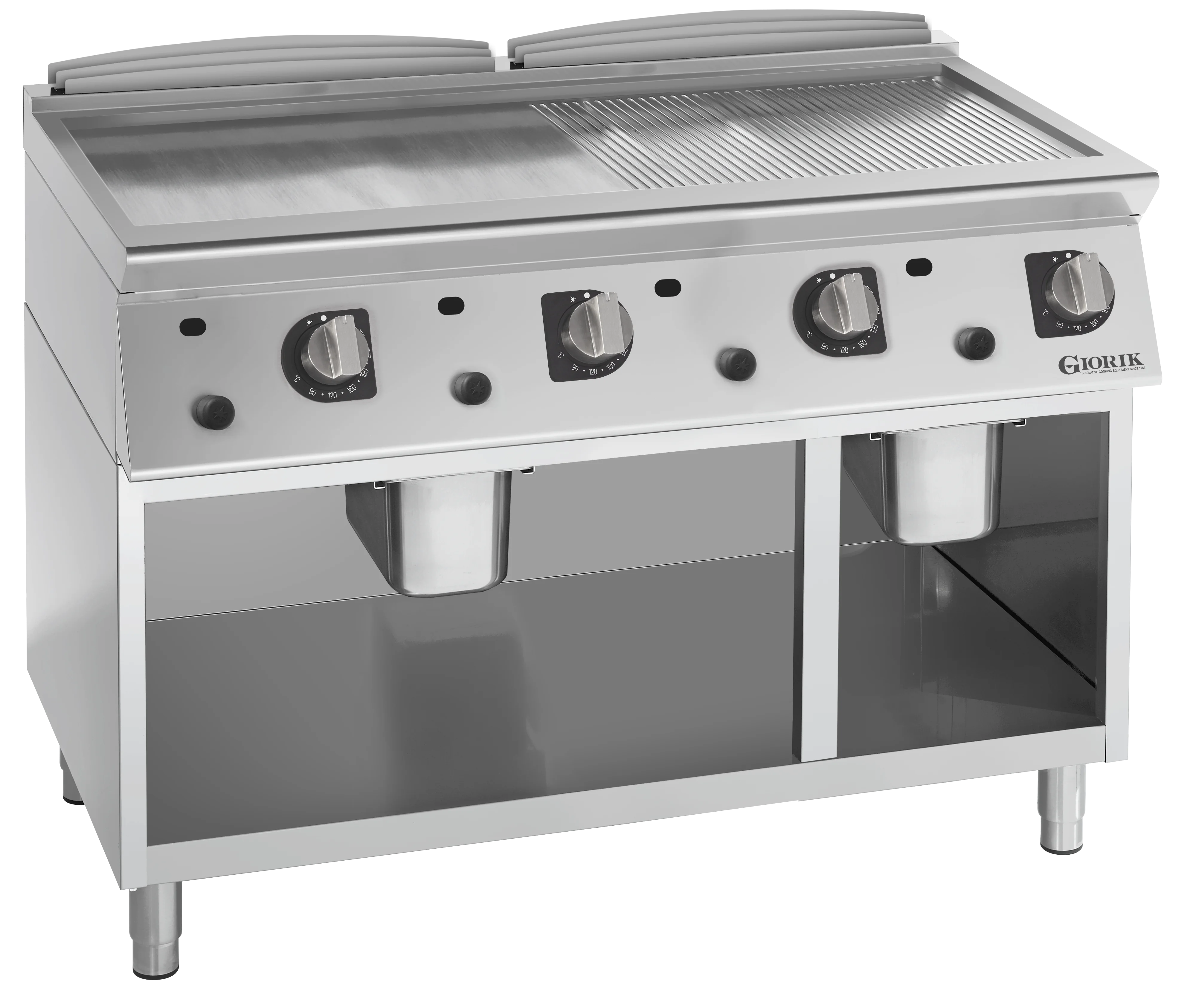 Bếp Chiên Phẳng Unika 700 GAS FRY TOP,COUNTERTOP FMG96GCRX Giorik