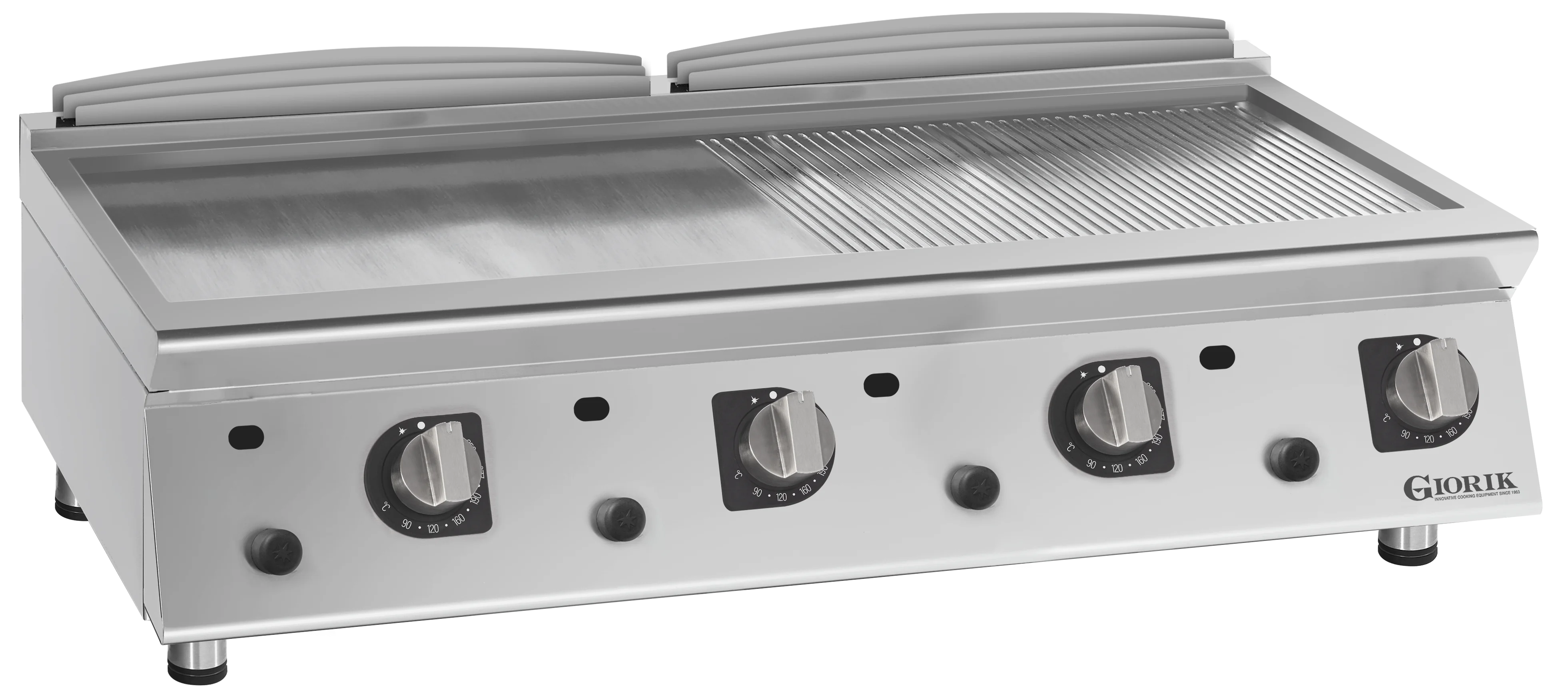Bếp Chiên Phẳng Unika 700 GAS FRY TOP,COUNTERTOP FMG96TCRX Giorik