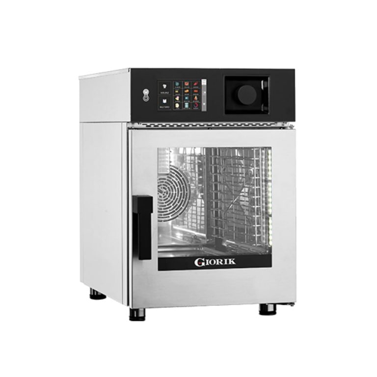 Lò Hấp Nướng Đa Năng Giorik Kompatto KBG061WT – Premium Compact Combi Oven Gas, 6 x 1/1 GN