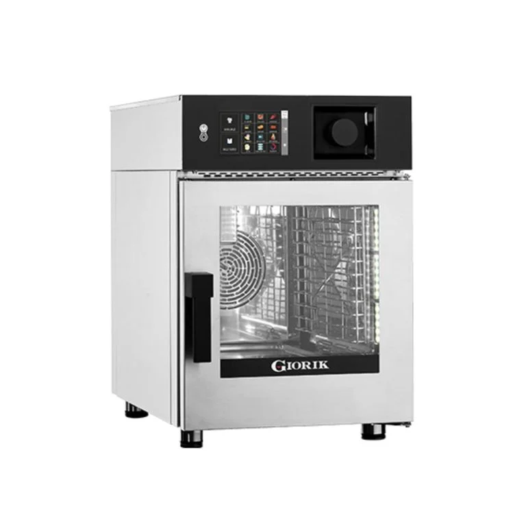 Giorik Kompatto Multifunctional Oven KBG061WT - Premium Compact Combi Gas Oven, 6 x 1/1 GN