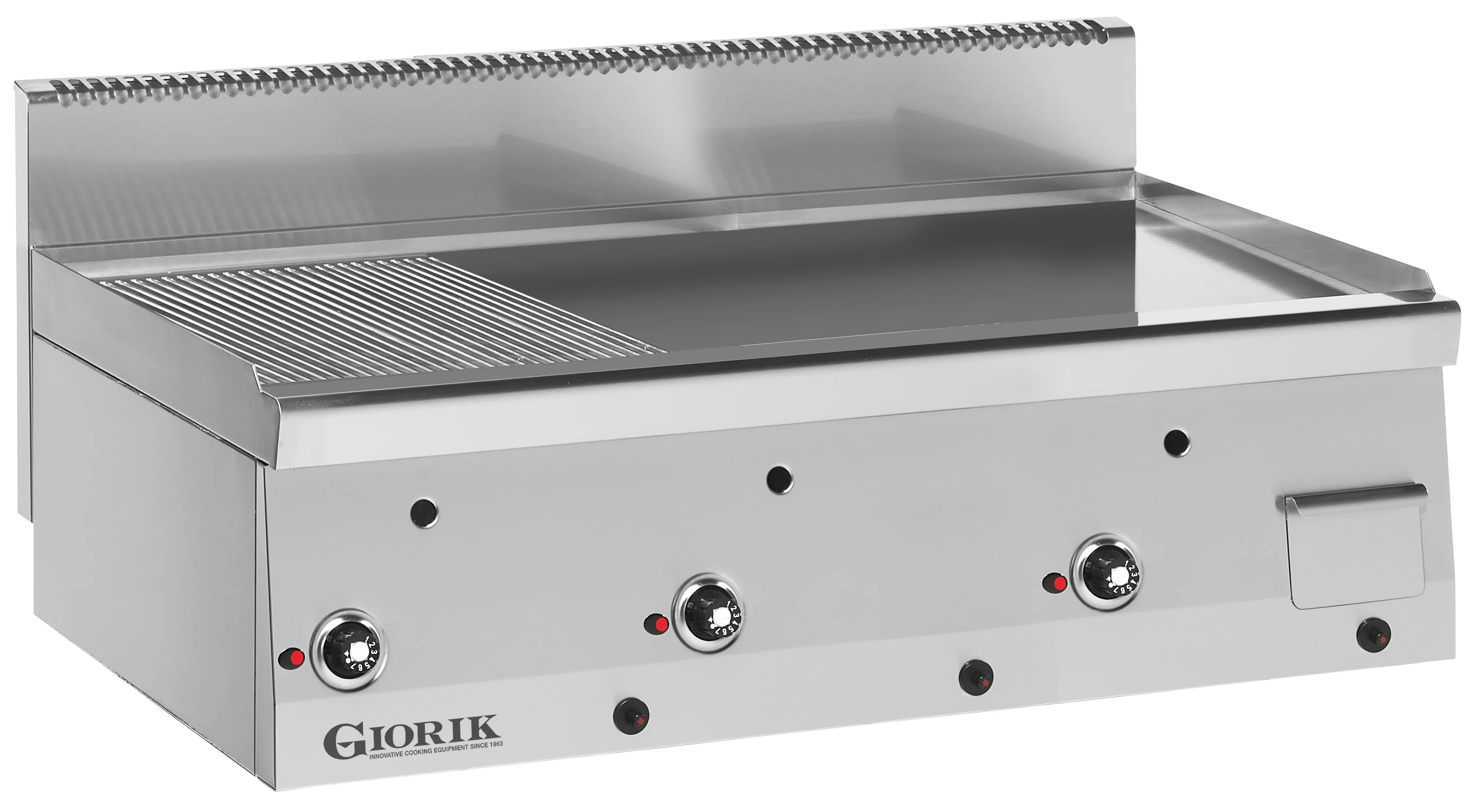 Unika 700 GAS FRY TOP Flat Fryer,COUNTERTOP LGG6960 Giorik