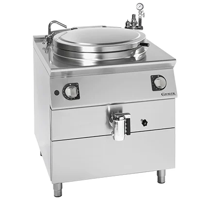 Nồi Nấu Canh Ninh Hầm Công Nghiệp Dùng Điện Gia Nhiệt Gián Tiếp Giorik PEI910 (Unika 900, 100 Lít)