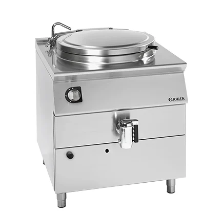 Nồi Nấu Canh Ninh Hầm Công Nghiệp Dùng Gas Gia Nhiệt Trực Tiếp Giorik PGD910 (Unika 900, 100 Lít)