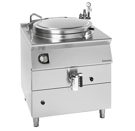 Nồi Nấu Canh Ninh Hầm Công Nghiệp Dùng Gas Gia Nhiệt Gián Tiếp Giorik PGI705 (Unika 700, 50 Lít)