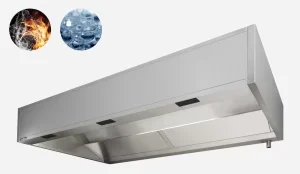 欧州 CE 規格キッチン用防煙フード CMW-IMOD Capture Jet™ (CE) 付きコールドミストフード Halton