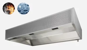 欧州 CE 規格キッチン用防煙フード CMW-FMOD Capture Jet™ (CE) 付きコールドミストフード Halton