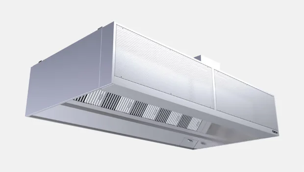 Chụp Hút Khói Bếp Chuẩn ETL/UL Bắc Mỹ KVC – Capture Jet™ exhaust hood with supply air (ETL) Halton