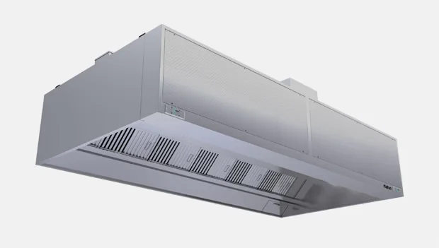 Chụp Hút Khói Bếp Chuẩn ETL/UL Bắc Mỹ KVC-UV Capture Ray™ UV exhaust hood with supply air (ETL) Halton