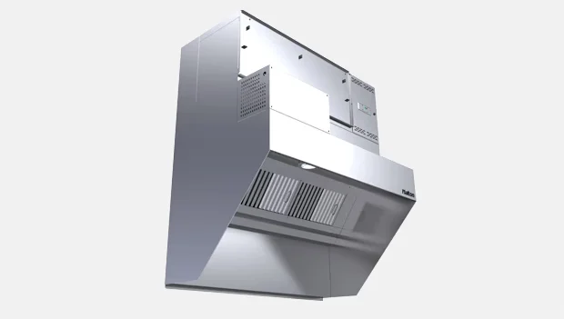 Chụp Hút Khói Bếp Chuẩn ETL/UL Bắc Mỹ KVL-UV- Capture Ray™ UV low profile exhaust hood (ETL) Halton
