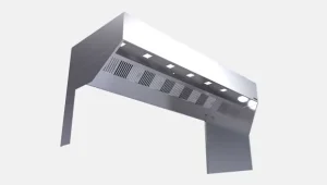 ETL/UL North American Standard Kitchen Hood KVM-A – Capture Jet™ hybrid backshelf hood (ETL) Halton