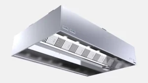 ETL/UL North American Standard Kitchen Hood KVW-UV Capture Ray™ UV island exhaust hood (ETL) Halton