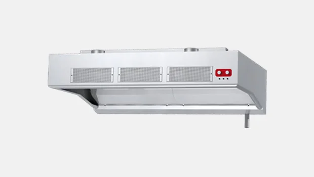Galley water wash hood with supply air Halton