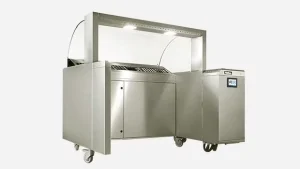 KMC オープンおよびモバイル キッチン ベンチレーター – Halton MobiChef™ モバイル再循環ステーション (CE)