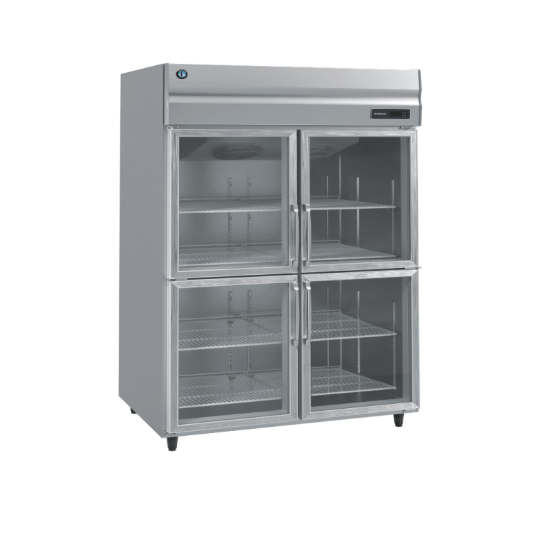 Tủ Lạnh / Tủ Đông Công Nghiệp HR-126MA-S(P)G A-FIT UPRIGHT HEATED GLASS DOOR REFRIGERATOR Hoshizaki HR-126MA-SG