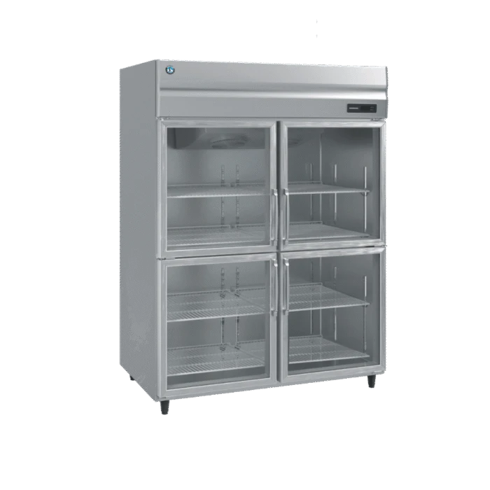 Tủ Lạnh / Tủ Đông Công Nghiệp HR-146MA-S(P)G A-FIT UPRIGHT HEATED GLASS DOOR REFRIGERATOR Hoshizaki