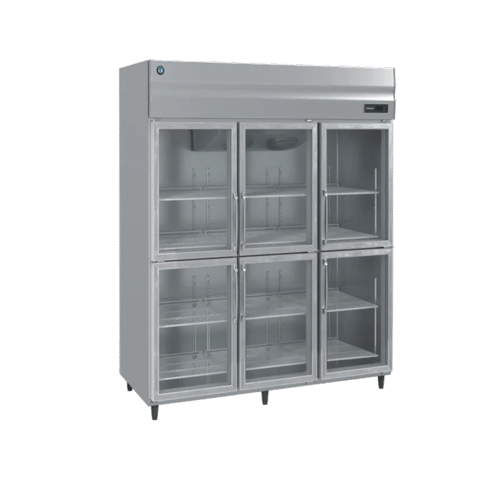Tủ Lạnh / Tủ Đông Công Nghiệp HR-188MA-S(P)G A-FIT UPRIGHT HEATED GLASS DOOR REFRIGERATOR Hoshizaki