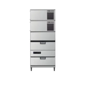 Ice Maker IM-480DNE-STCRN Cube & Crushed Ice, Stackable Hoshizaki