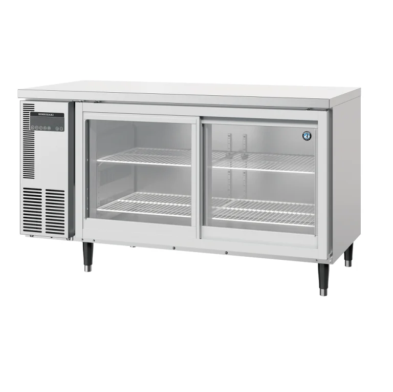 Tủ Lạnh / Tủ Đông Công Nghiệp RT-156MC-S(P)SG Premier Undercounter Sliding Glass Door Refrigerator Hoshizaki RT-156MC-SSG