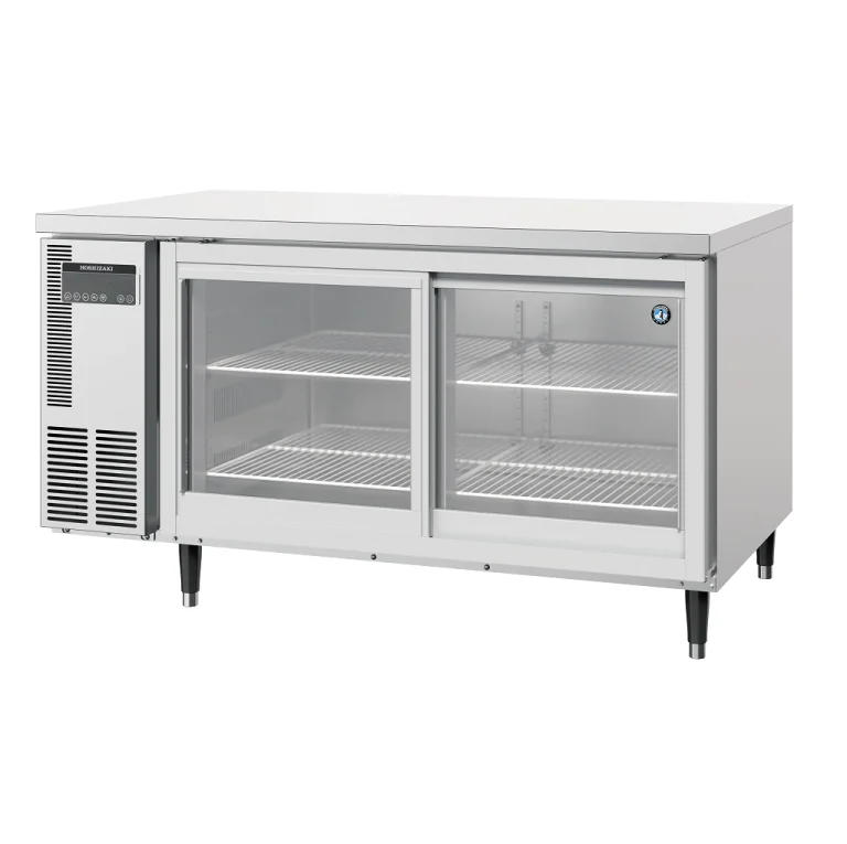 Tủ Lạnh / Tủ Đông Công Nghiệp RT-158MC-S(P)SG Premier Undercounter Sliding Glass Door Refrigerator Hoshizaki RT-158MC-SSG