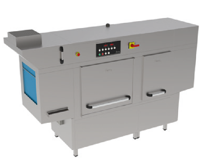 Jemi A 2740 TSWF ECO pull tray conveyor sink