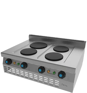 Dòng Thiết Bị 600 – Bếp điện & mặt bếp điện Jemi S614E