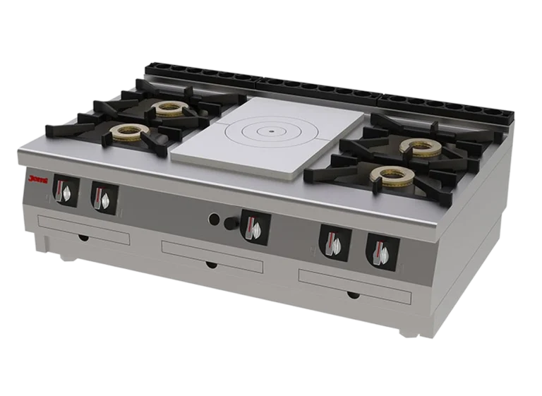 Dòng Thiết Bị 750 – Bếp mặt kín mặt kín giữ nhiệt cao Jemi STP764