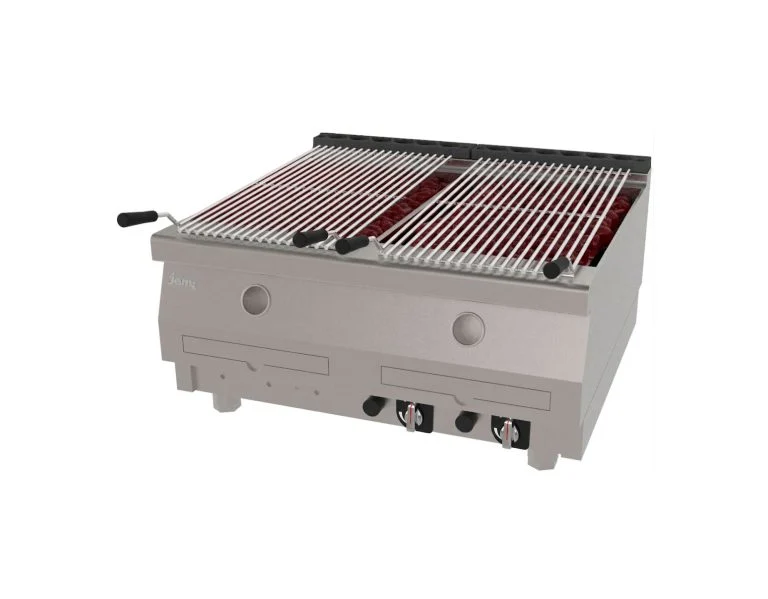 750 Equipment Series – Jemi SPLG70/2 volcanic stone grill