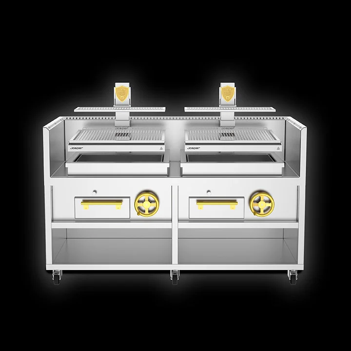 Bếp Nướng Than Mở Basque Josper – Nguyên Khối Josper Basque Grill PVJ-76-2-2-MB Individual double grill