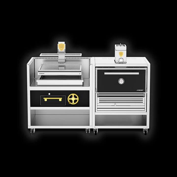 Bộ Tổ Hợp Lò Nướng Than & Bếp Nướng Basque Josper Josper Combo CVJ-76-PRO-Medium / Charcoal Oven HJX-PRO + Basque Grill