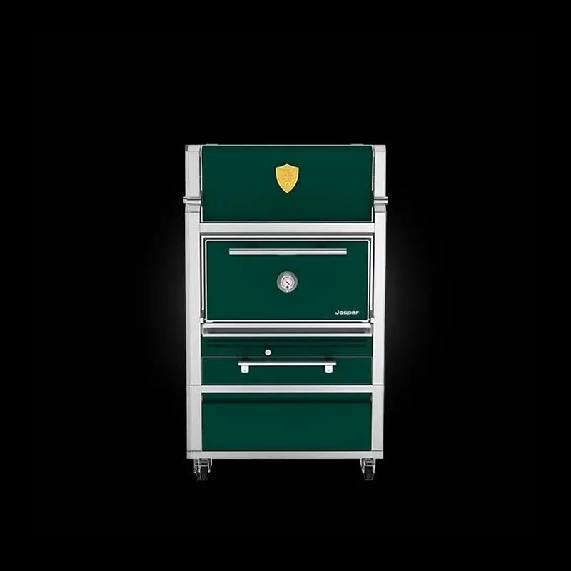 Lò nướng than Josper HJA-PRO L175 khay hâm nóng, bàn & ngăn kéo (HJA-PRO-L175-WTD)
