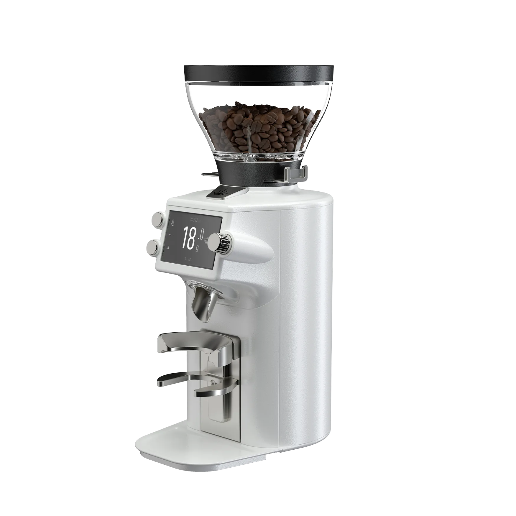 E64 WS Espresso Home Grinder – Matte White Mahlkönig