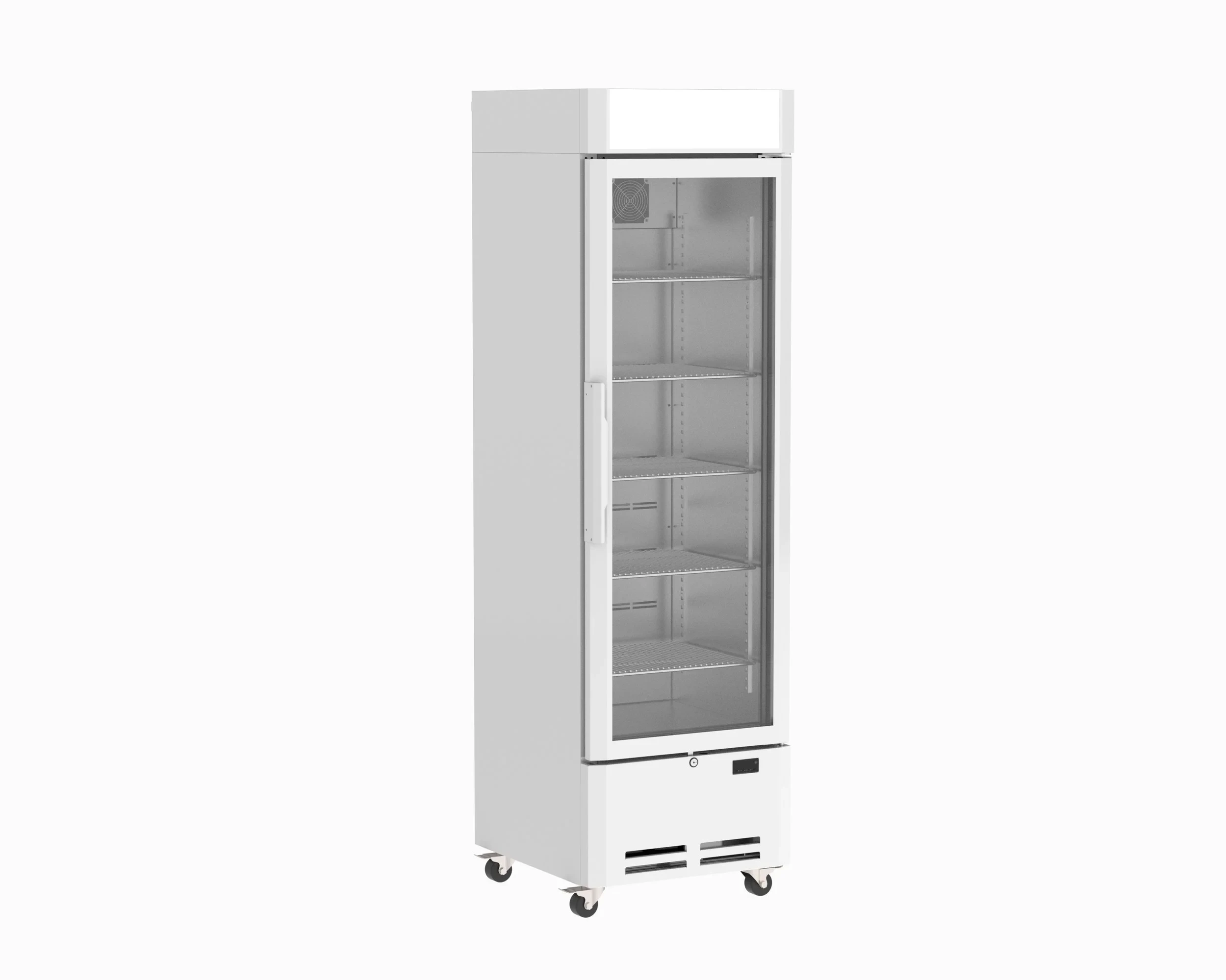 Glass door display cooler CCB 400 - Bottom Mount Merchandiser Precision