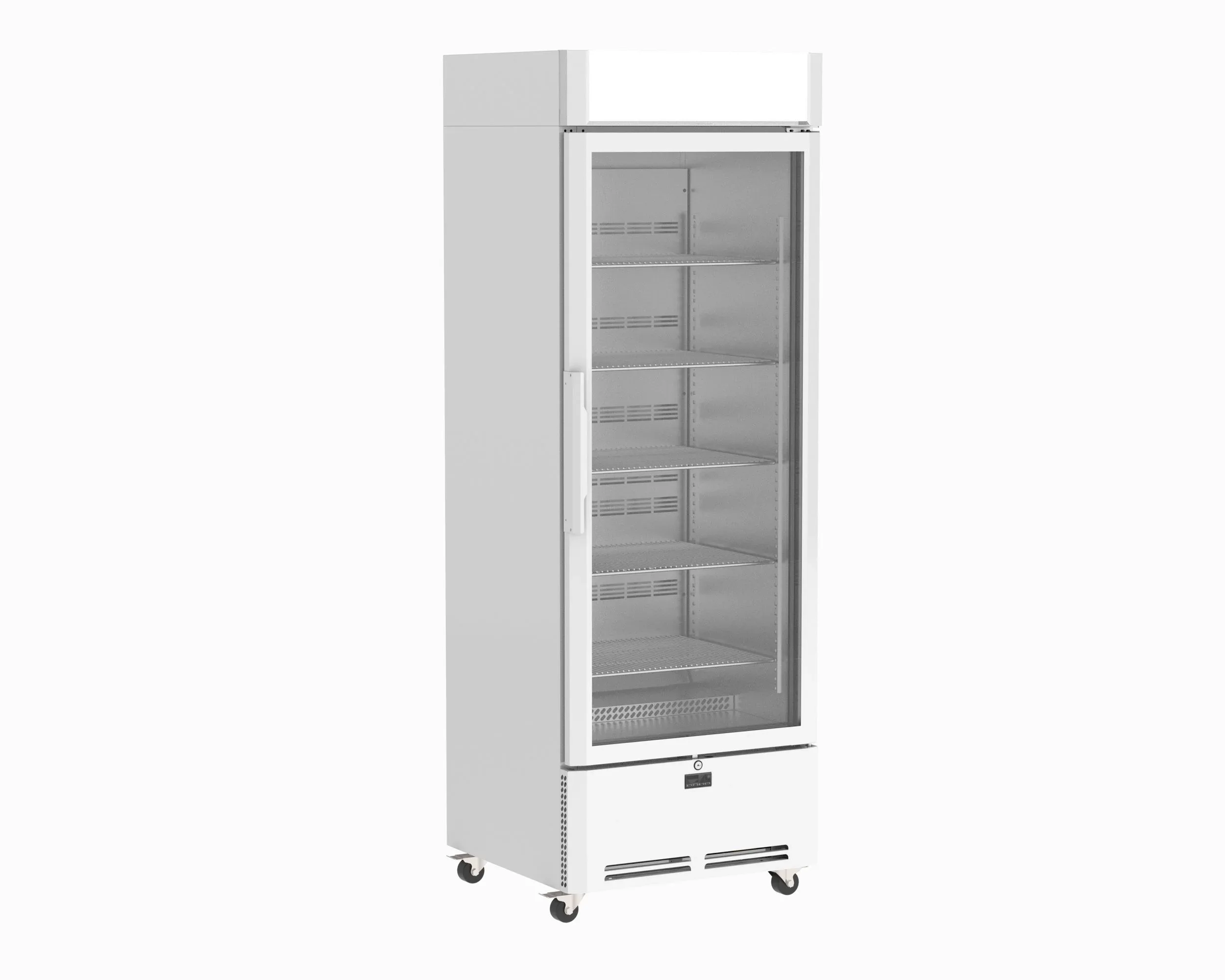 Glass door display cooler CCB 550 - Bottom Mount Merchandiser Precision