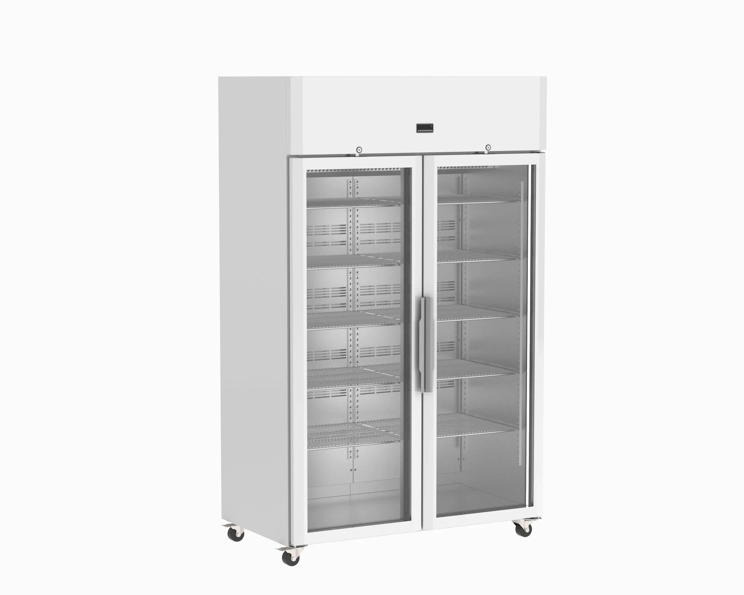 CCT 1000 glass door display cooler - Top Mount Merchandiser Precision