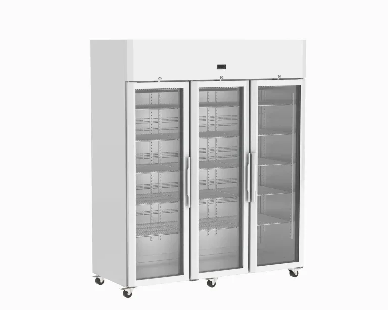 CCT 1400 glass door display cooler - Top Mount Merchandiser Precision