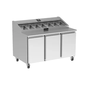 PPC 307 Cold Food Processing Table - GN1/1 REFRIGERATED PREP COUNTER Precision