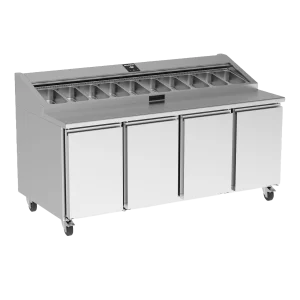 PPC 410 Cold Food Processing Table - GN1/1 REFRIGERATED PREP COUNTER Precision